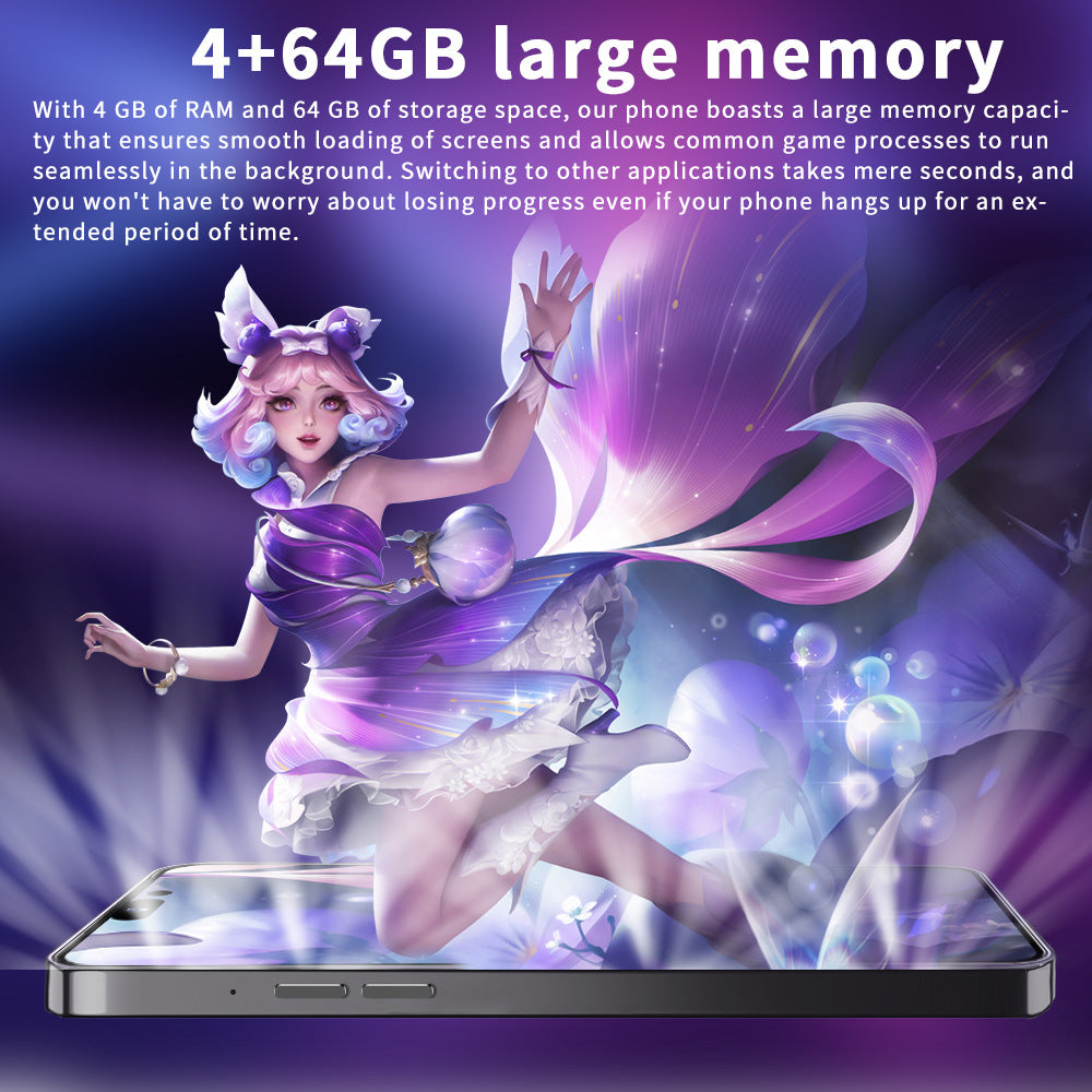 i15Promax Mobile Phone4G All Netcom6+128G Smartphone6.8Wholesale of High-Definition Large Screens