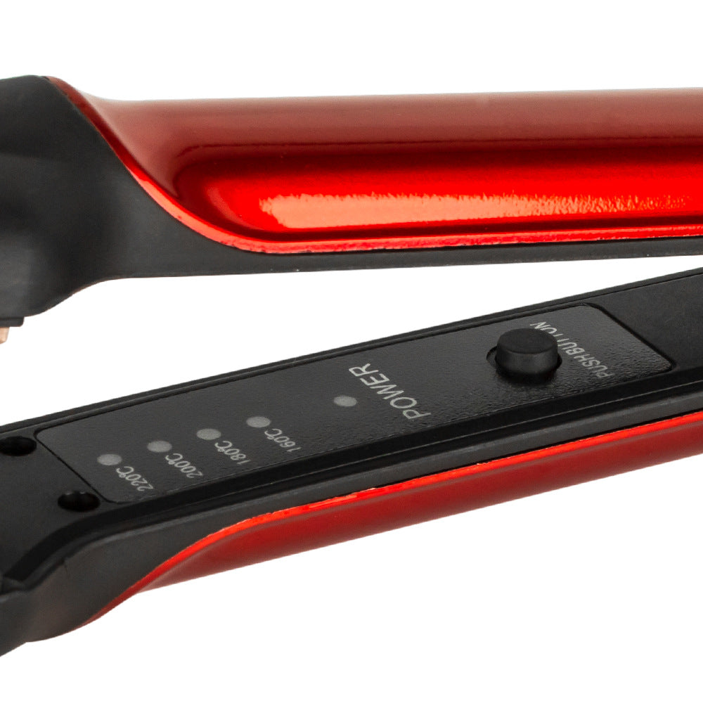 RAF EU Standard Hair Straightener Negative Ion Hair Straightener Home Use Volumizing Hair Root Straightening Iron Hair Styling Curling Iron