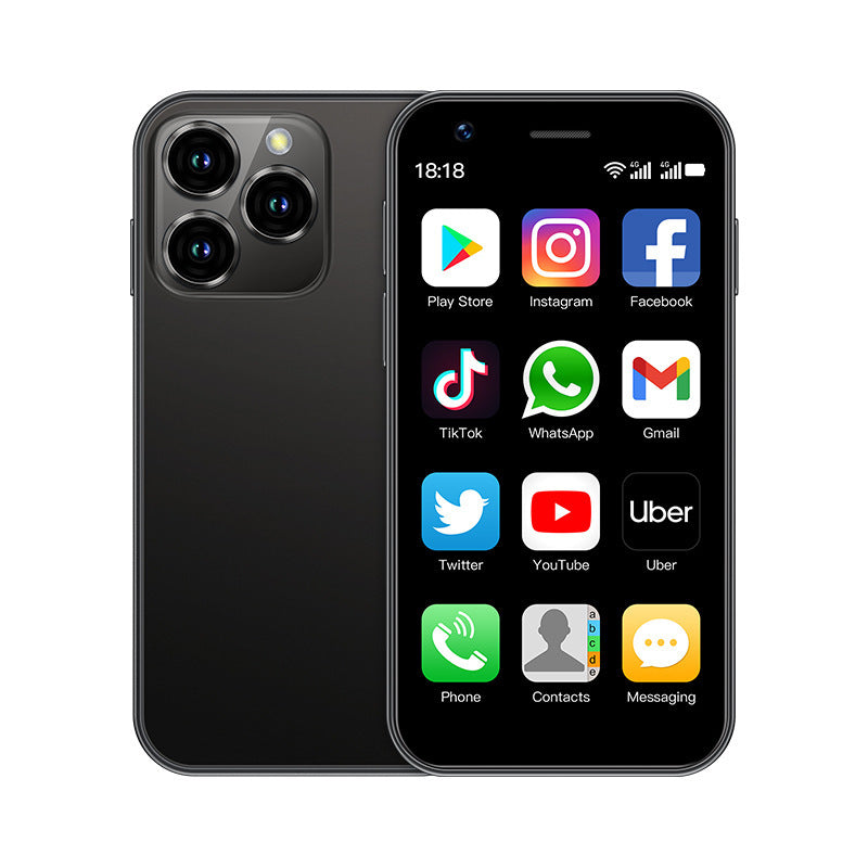 XS16All Netcom4G Mini Mobile Phone Ultra Small Pocket Four Core Android Smart Phone Google