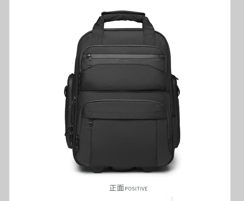 Trolley Travel Bag Business Boarding Bag Large Capacity Waterproof Oxford Cloth Multifunctional Handheld Wheeled Travel Bag