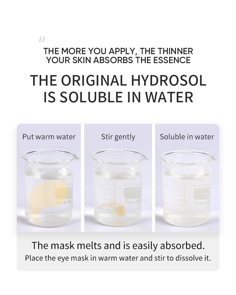 Eye Mask ZOZU Golden Avocado Moisturizing and Hydrating   foreign trade skincare products live wholesale