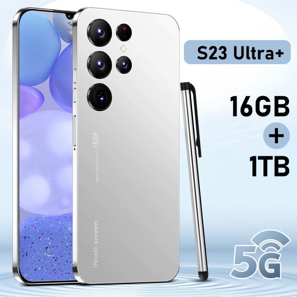 2024Popular S23 Ultra Mobile Phone16+1T All-in-One Machine7.3Factory for large screen smartphone
