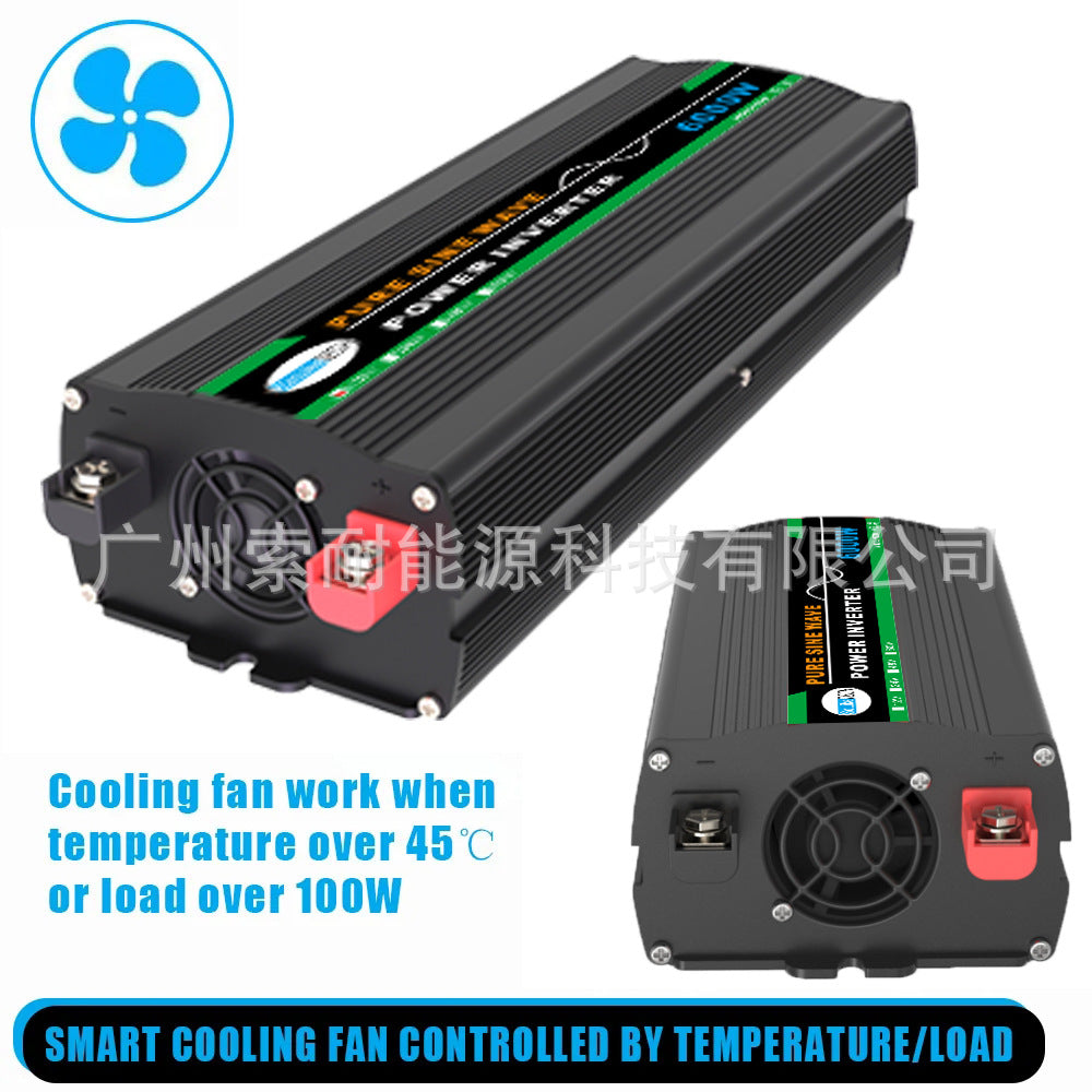 Automotive Pure Sine Wave Inverter1000W Outdoor Adapter Converter12V24V48V60V Turn110V220V