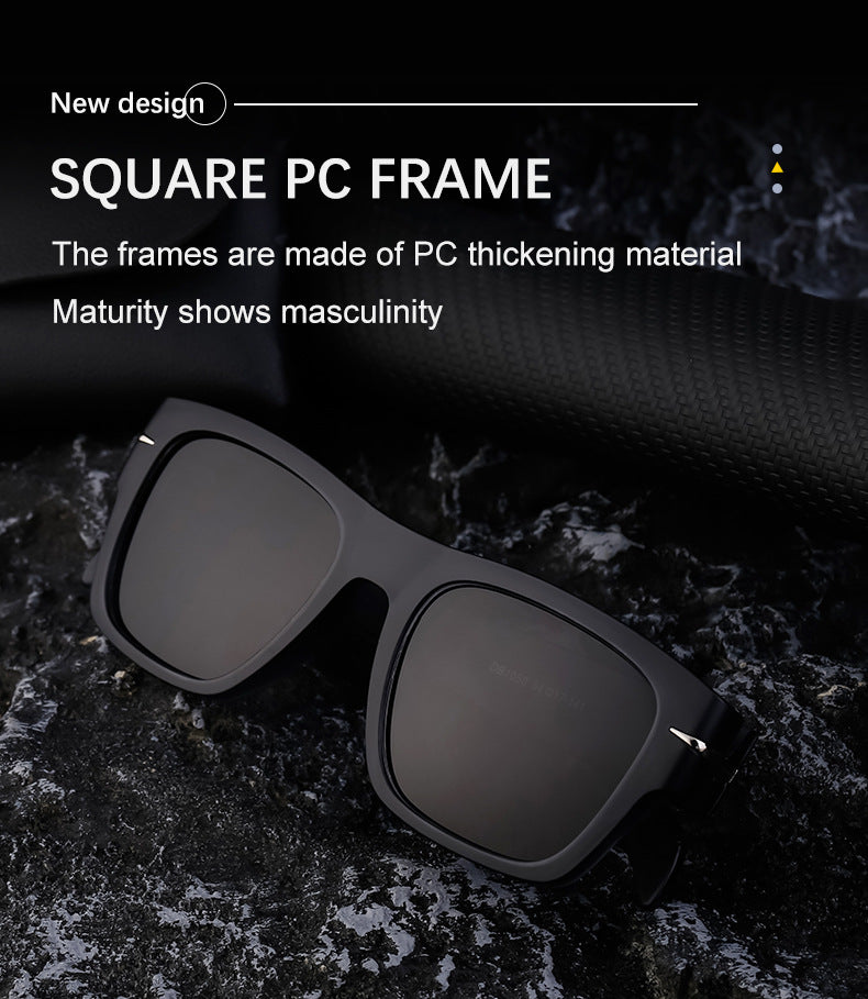 Polarized Sunglasses for Men Fishing European and American Style Outdoor Sun Protection Sunglasses Full Frame Sports Glasses sunglasses