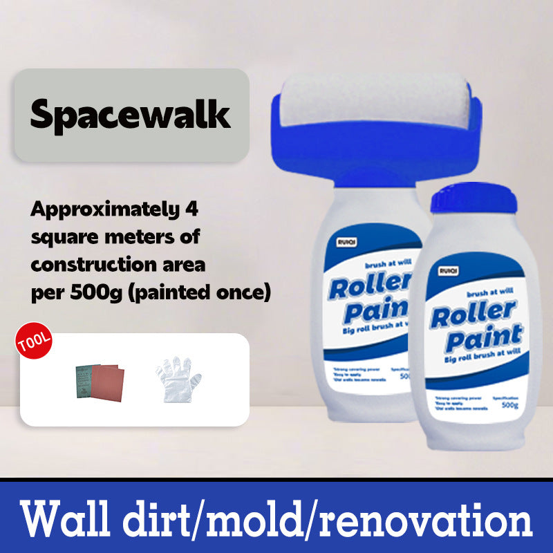 Custom Label Large Roller Latex Paint Wall Stain Covering Repair Water-Based Odorless Paint Home Interior Wall Self-Painting