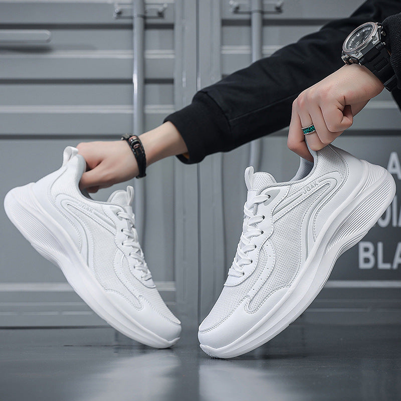 Autumn Oversized Casual Fashion Sports Shoes for Men Breathable Mesh Lightweight Running Shoes Commuting Travel Shoes