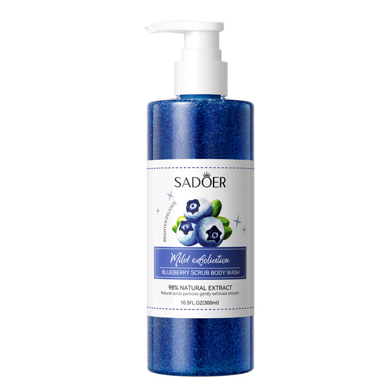 Fruit Body Wash300mlSADOER Kiwi Body Scrub Shower Gel  Wholesale