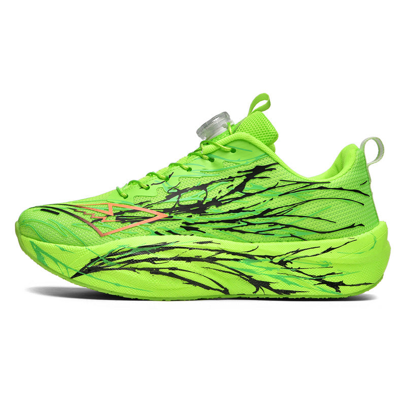 Red Rabbit9pro Really Explosive Carbon Plate Luminous Casual Breathable Running Shoes Outdoor Racing High Elastic Shock Absorption Non-slip Sneakers
