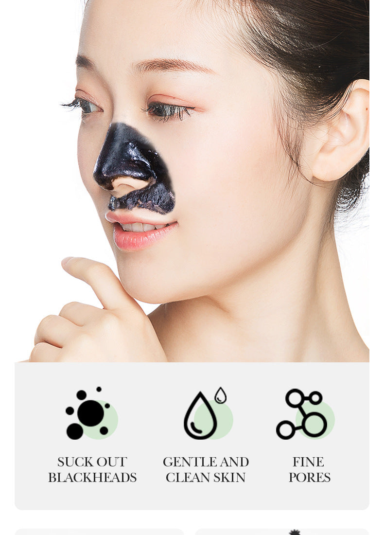 Bamboo Charcoal Blackhead Absorbing Nose Mask Patch SADOERT District Nursing60g  Foreign Trade Skincare Wholesale