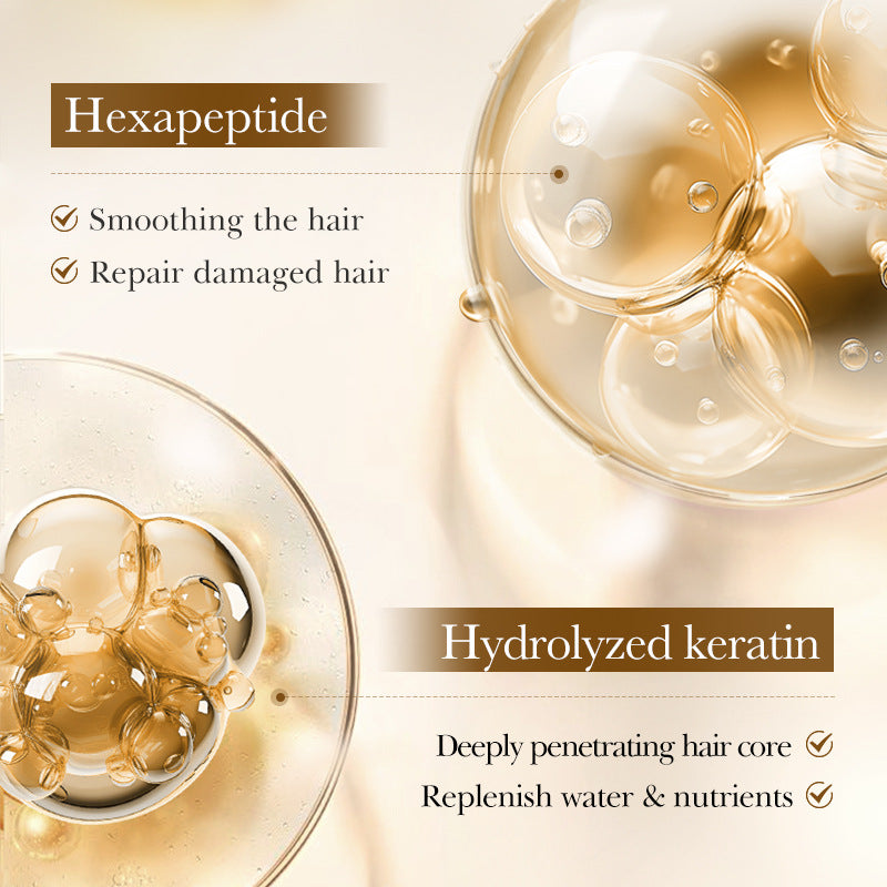 Keratin Peptide Smooth Hair Mask SADOER Smooth and Fluffy Hair Conditioner Cross-Border Wholesale