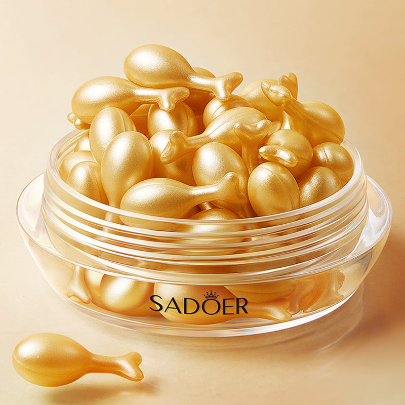 Capsule Essential Oil SADOER Snail Essence Milk Moisturizing and Rejuvenating Cream  Foreign Trade Wholesale