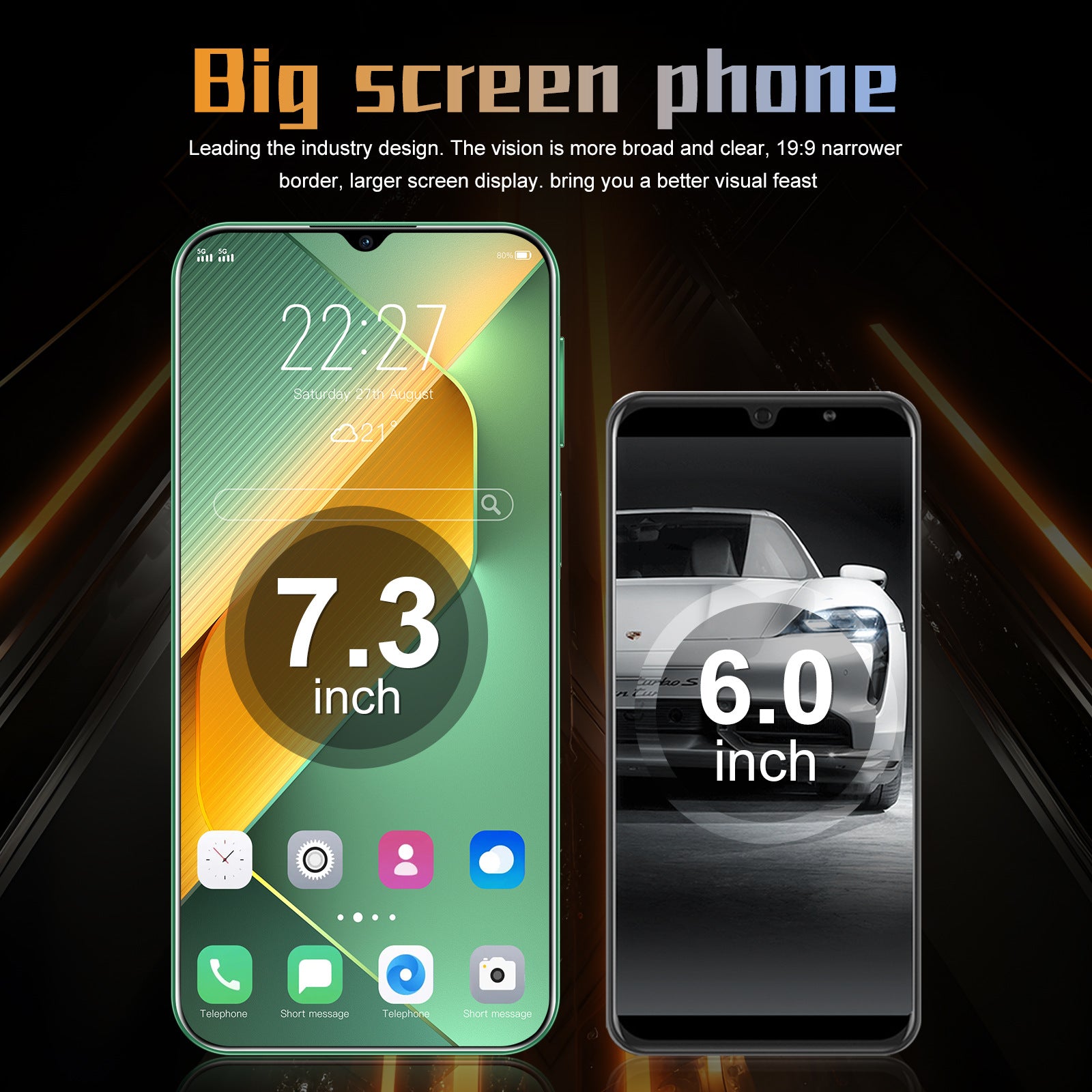 New Arrival Mobile Phone Pova6 Pro Android Large Screen In Stock16+1T smartphone factory price(Popular)