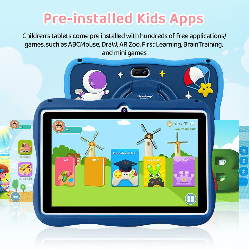 Popular B89Plus Children's Tablet WiFi Download+Tablet 4+64G Multifunctional Learning Machine