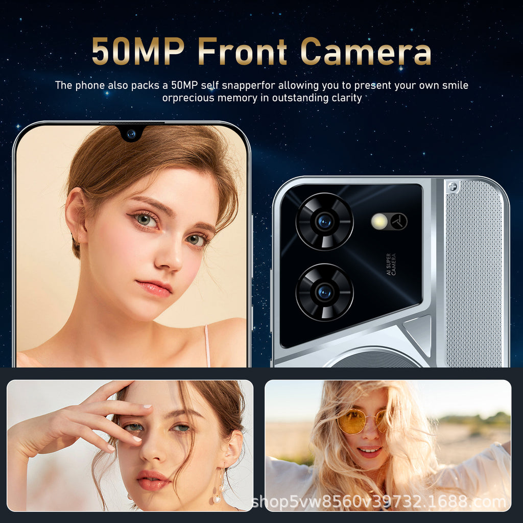New Pova 5 pro Large Screen Android All-in-One Mobile Phone（16+1T)Smart Android Phone