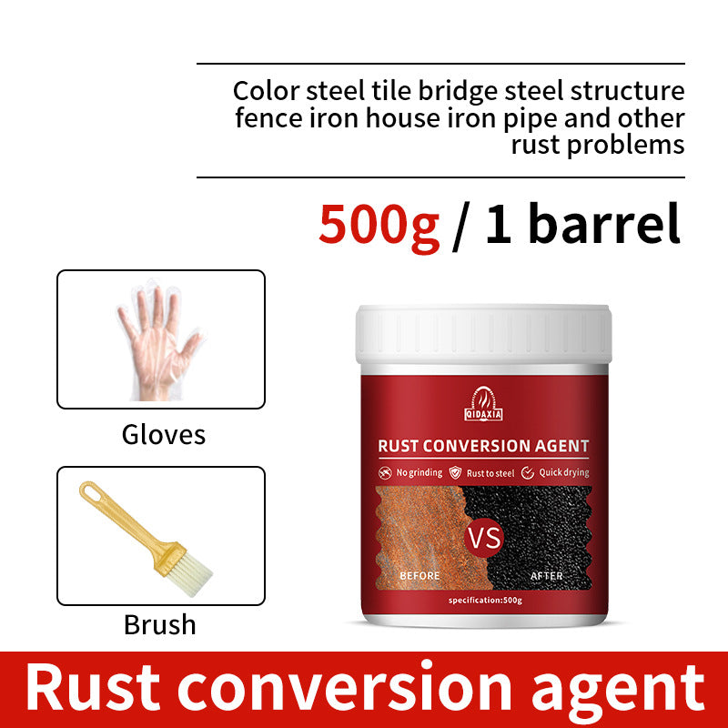 Rust Conversion Agent for Rusty Color Steel Tiles Renovation Special Agent Anti-Corrosion Primer Metal Rust Removal Conversion Paint