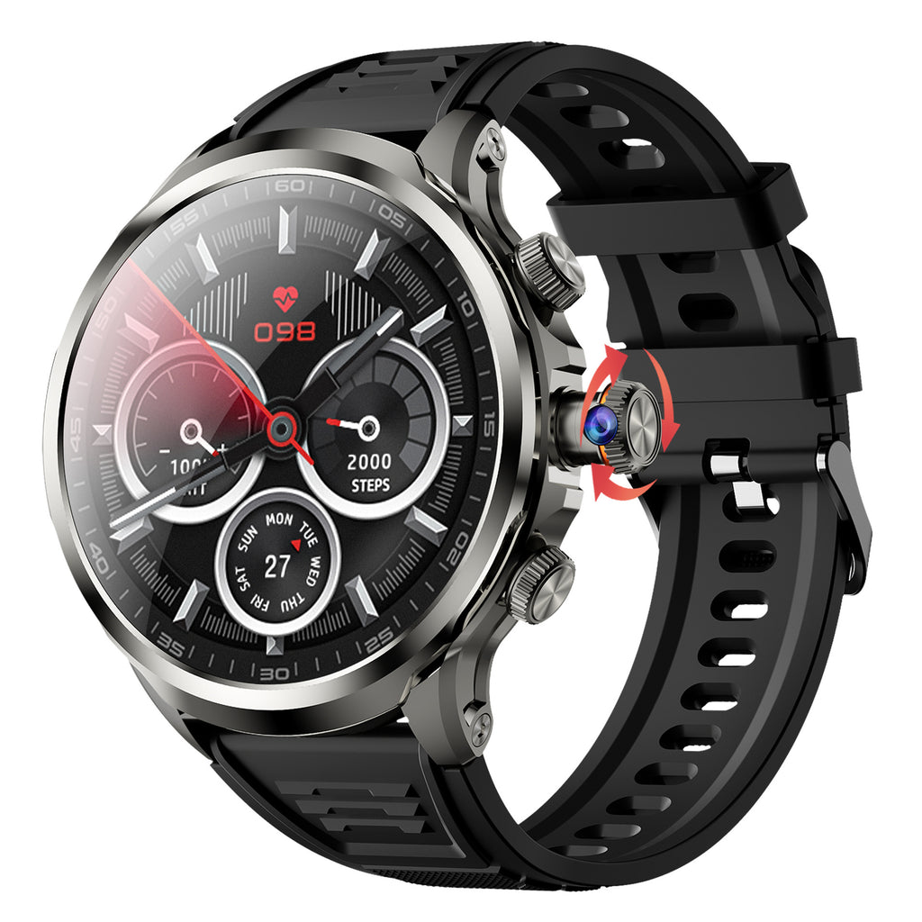 H18 Pro Smart Watch5G SIM Card Global Communication Google APP Download Rotating Camera Video Call Photo