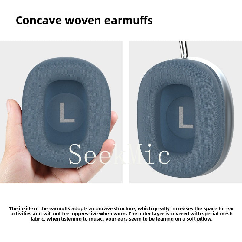 Hot-selling Over-ear Bluetooth Headphones with Long Battery Life, Wireless Headset Compatible with Apple Max Huawei