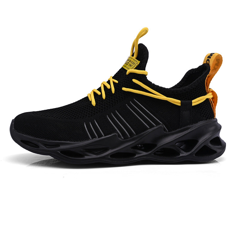 Summer Youth Coconut Shoes for Middle and High School Students, Breathable Mesh Blade Edge, Wear-resistant, Non-slip Sports Running Shoes, Casual Trendy Shoes