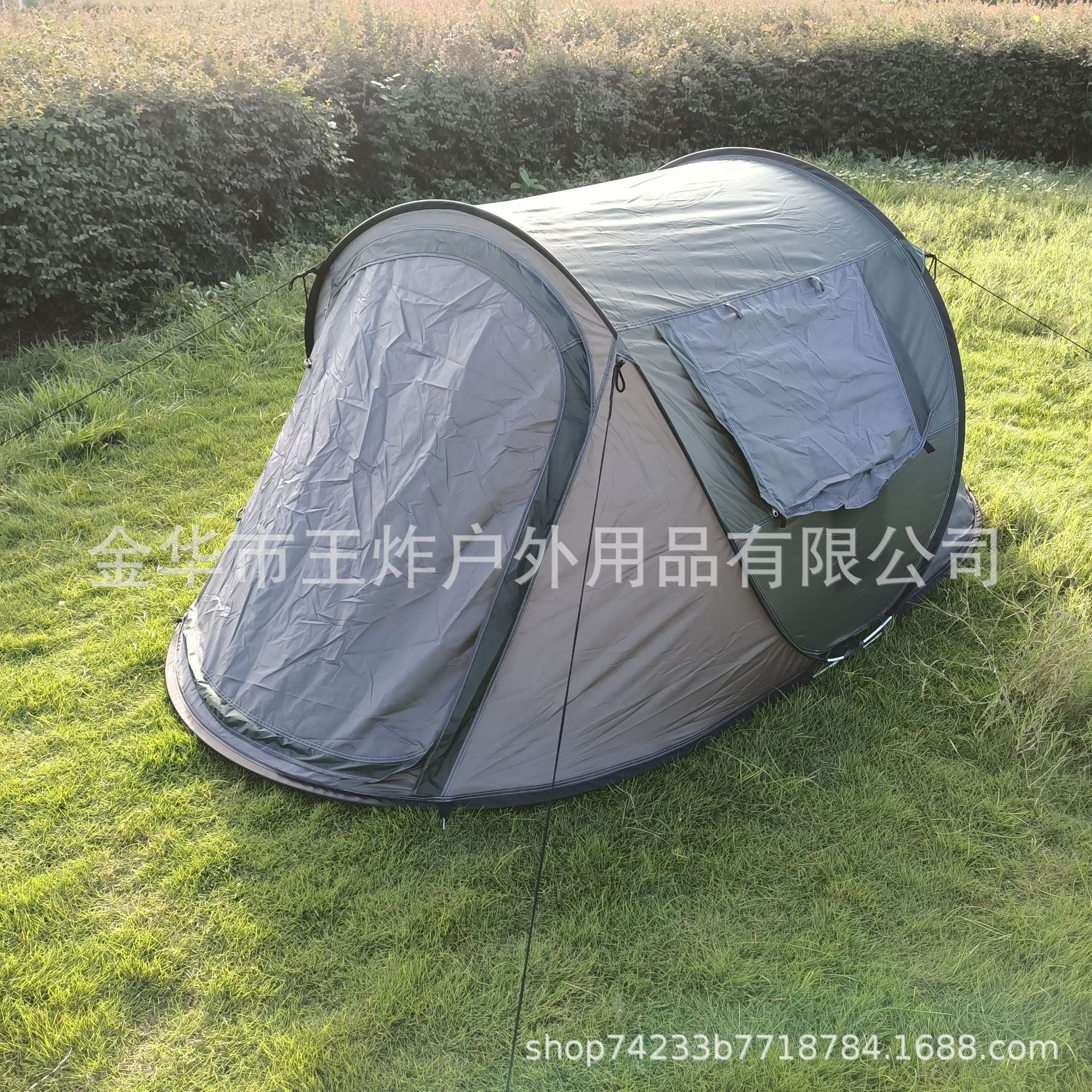 Hot-Selling Fully Automatic Hand-Pull Quick-Open Tent Travel Tent Camping Windproof Rainproof Sunproof Tent