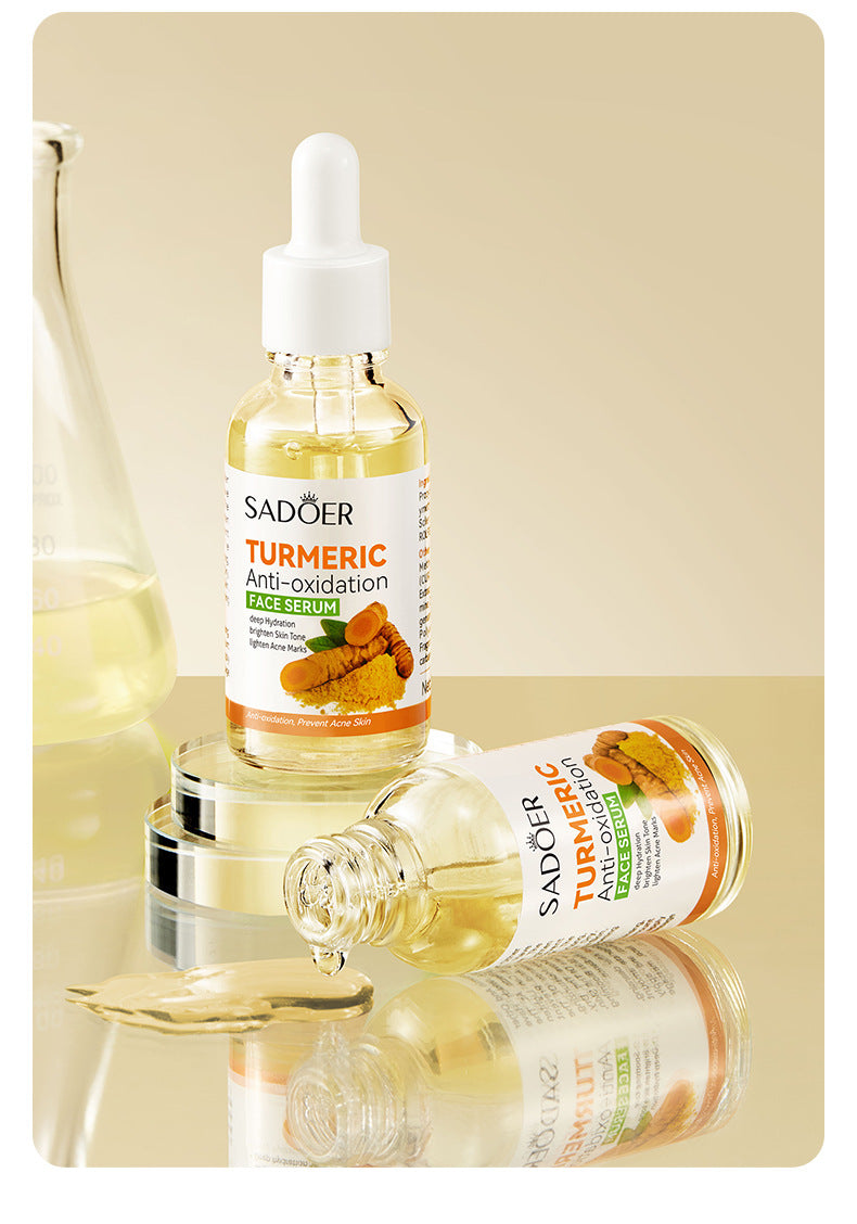 Turmeric Essence SADOER Antioxidant Moisturizing Essence30ml  Foreign Trade Manufacturer Wholesale