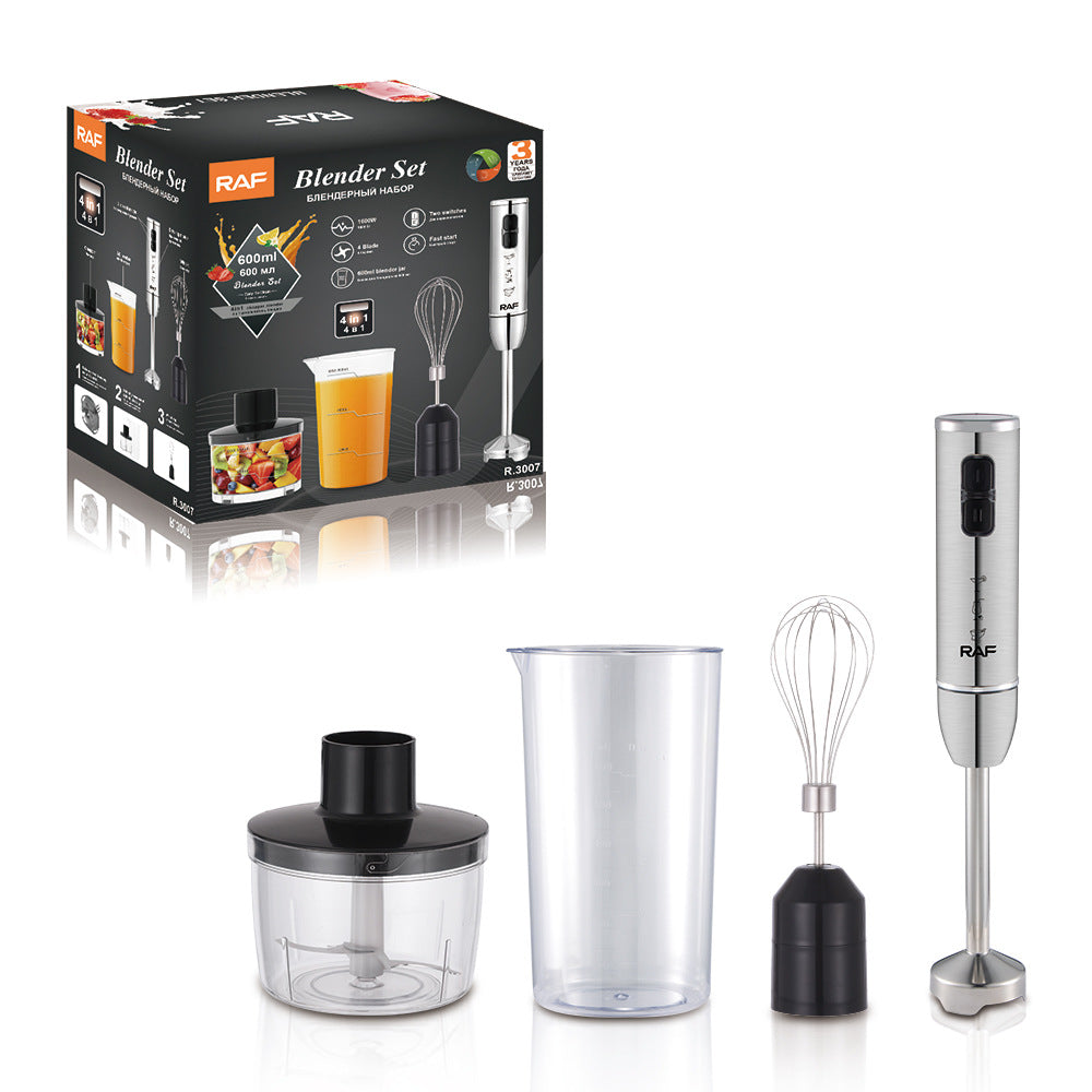 RAF EU Standard Electric Egg Beater Household Handheld Egg Beater Cream Whisk4Set R.3007