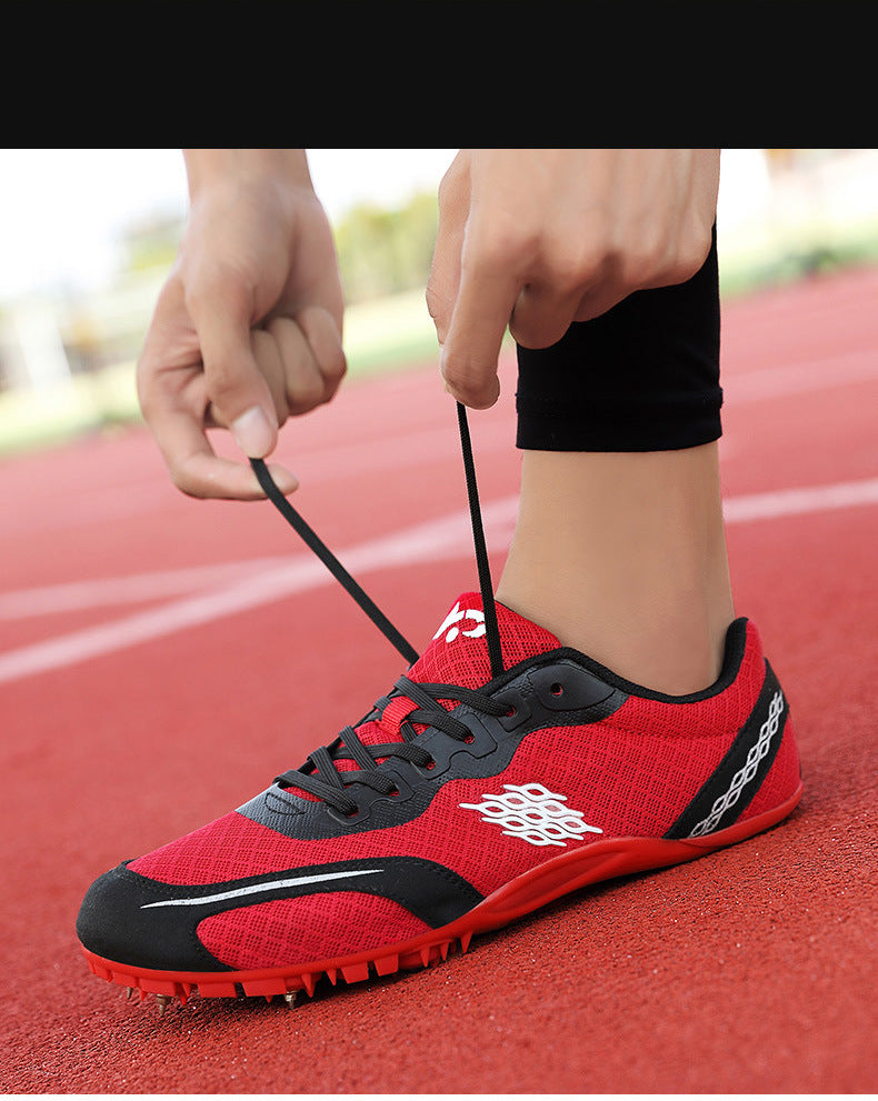 New Professional Track and Field Shoes for Men and Women, Students, Teenagers, Running, Standing Long Jump, Hurdles, High Jump, Spikes, Physical Education Shoes