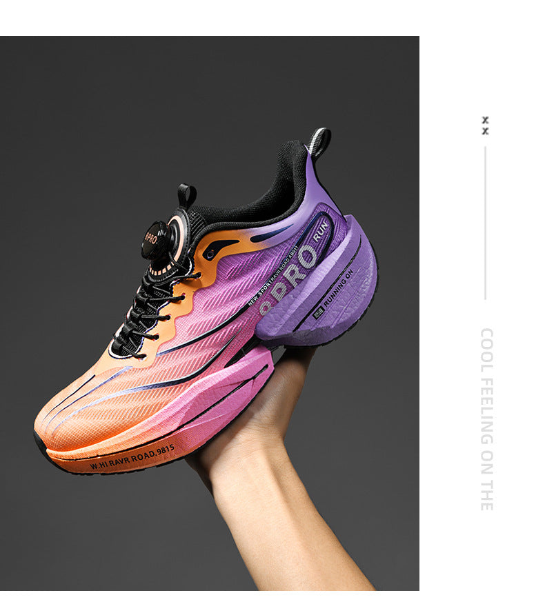 Red Rabbit8pro Hot-selling Parent-Child Breathable Running Shoes Professional Racing Anti-Slip Student Cushioning Rotating Button Sports Shoes