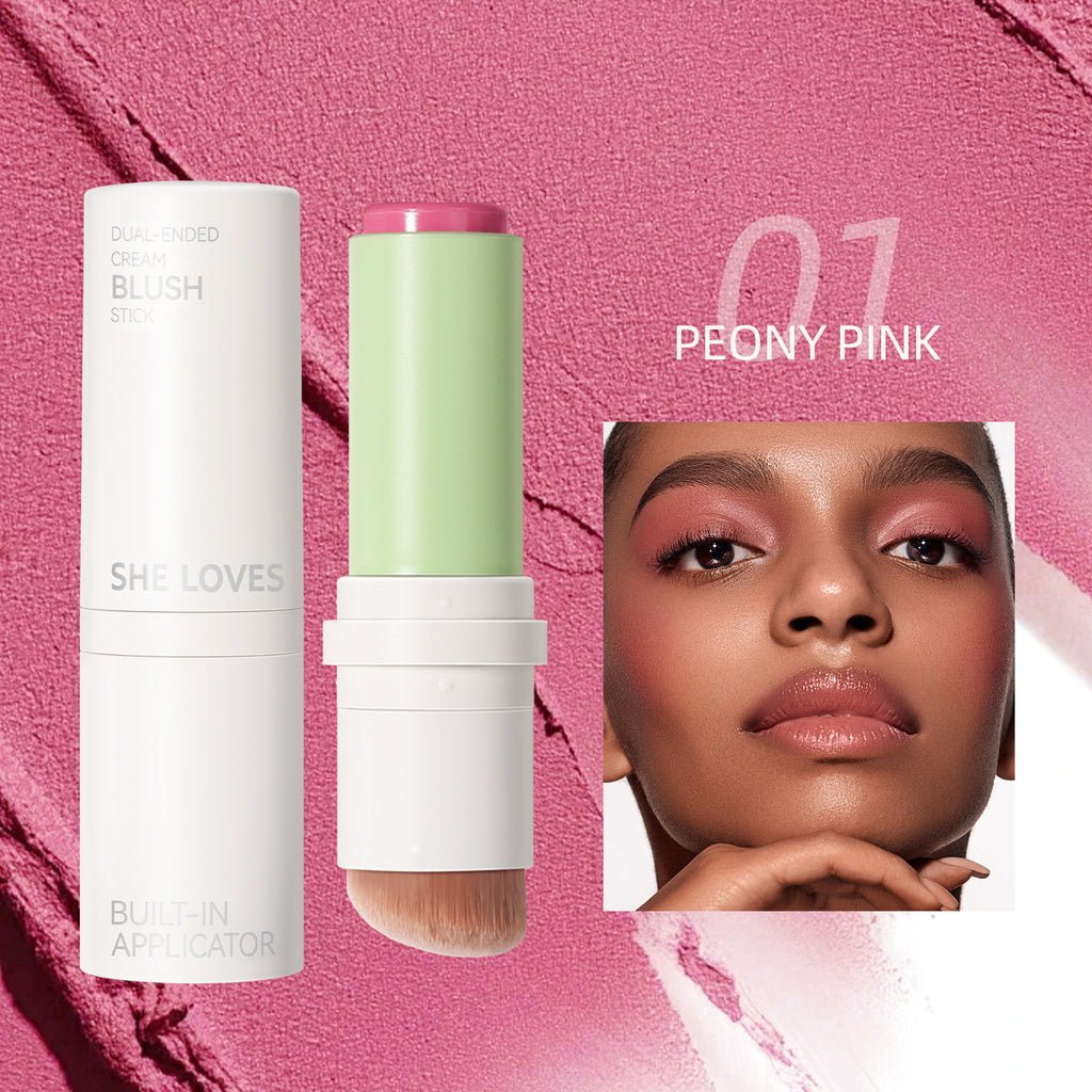 New Product sheloves Blush Stick Long-lasting Natural Color Cream Rouge Low Saturation Expanding Color Makeup