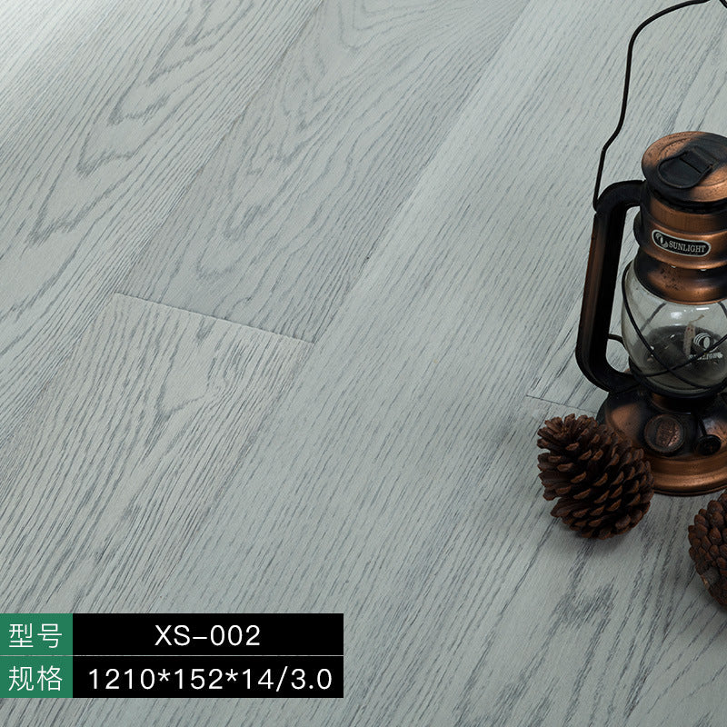 Door-to-Door Installation Old Three-Layer Large Board Pure Three-Layer Solid Wood Floor Oak Log3.0-4.0mm Underfloor Heating