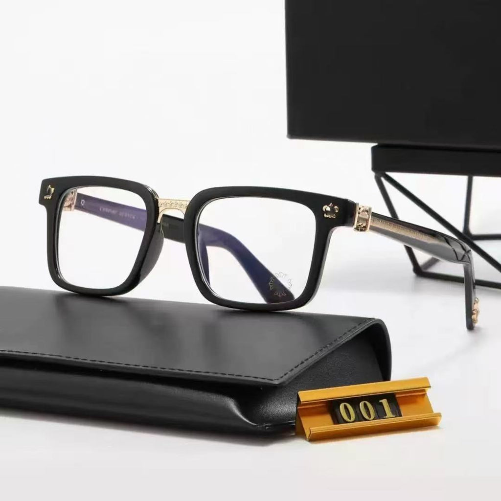 Kejia Plain Glasses for Women, Non-Prescription, European and American Style, Square Frame, Classic Travel Fashion Optical Glasses, Wholesale Sunshade