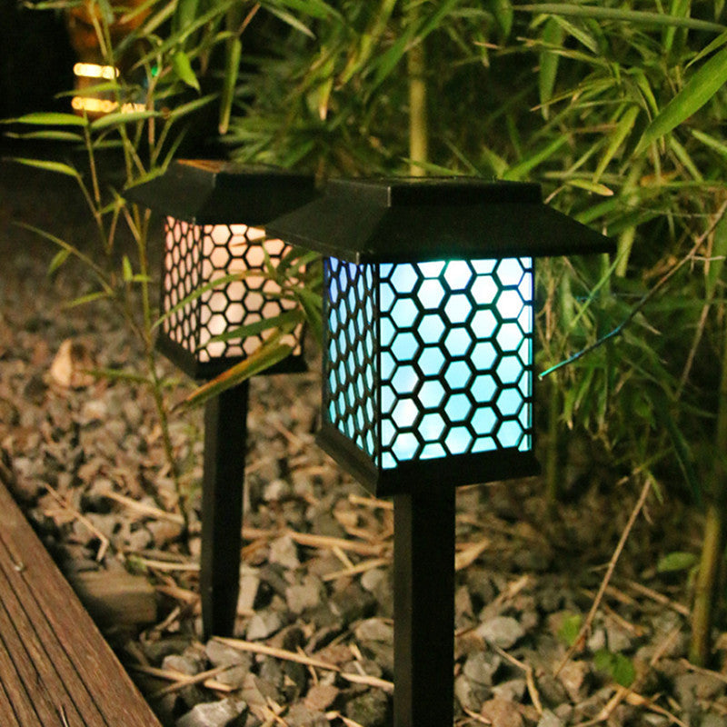 New Solar Lawn Light Garden Light Outdoor Waterproof Garden Villa Ground Light Landscape Decoration Dual-use Street Light