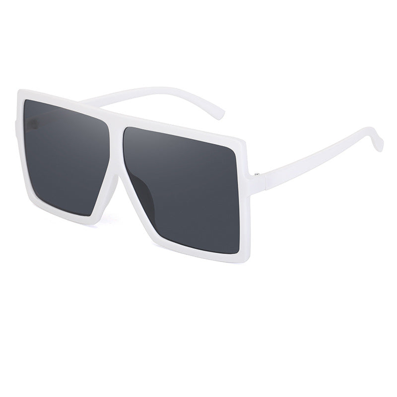 Large Frame UV Protection Sunglasses17059European and American Fashion Internet Celebrity Sunglasses for Women Trendy sunglasses