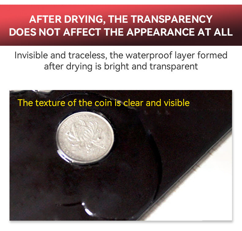 Transparent Waterproof Adhesive Exterior Wall Roof Bathroom Leak Repair Glue No Brick Breaking Floor Waterproof Coating Sealant