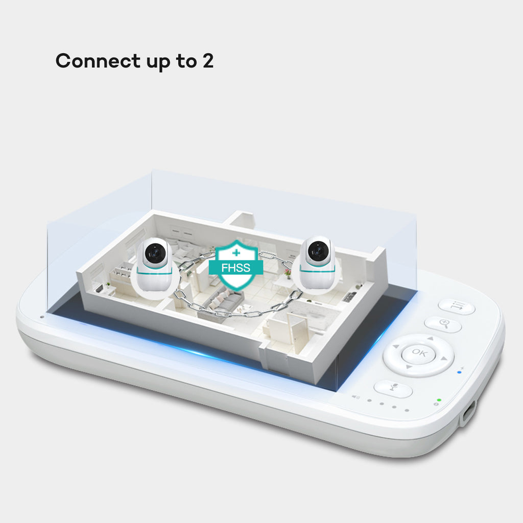 Wireless Camera wifi Mobile Phone Remote Monitoring Intelligent Night Vision HD PTZ Voice Intercom Monitor
