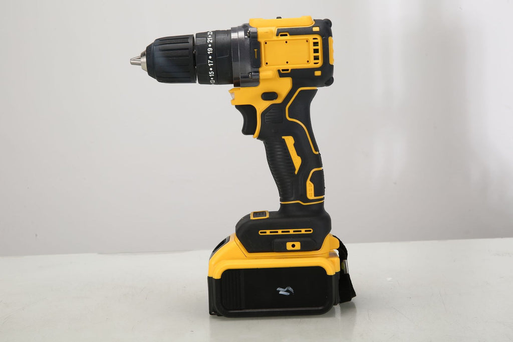 Wholesale4Set of Electric Tools Four-Piece Set Lithium Battery Hand Drill Electric Hammer Electric Wrench Angle Grinder