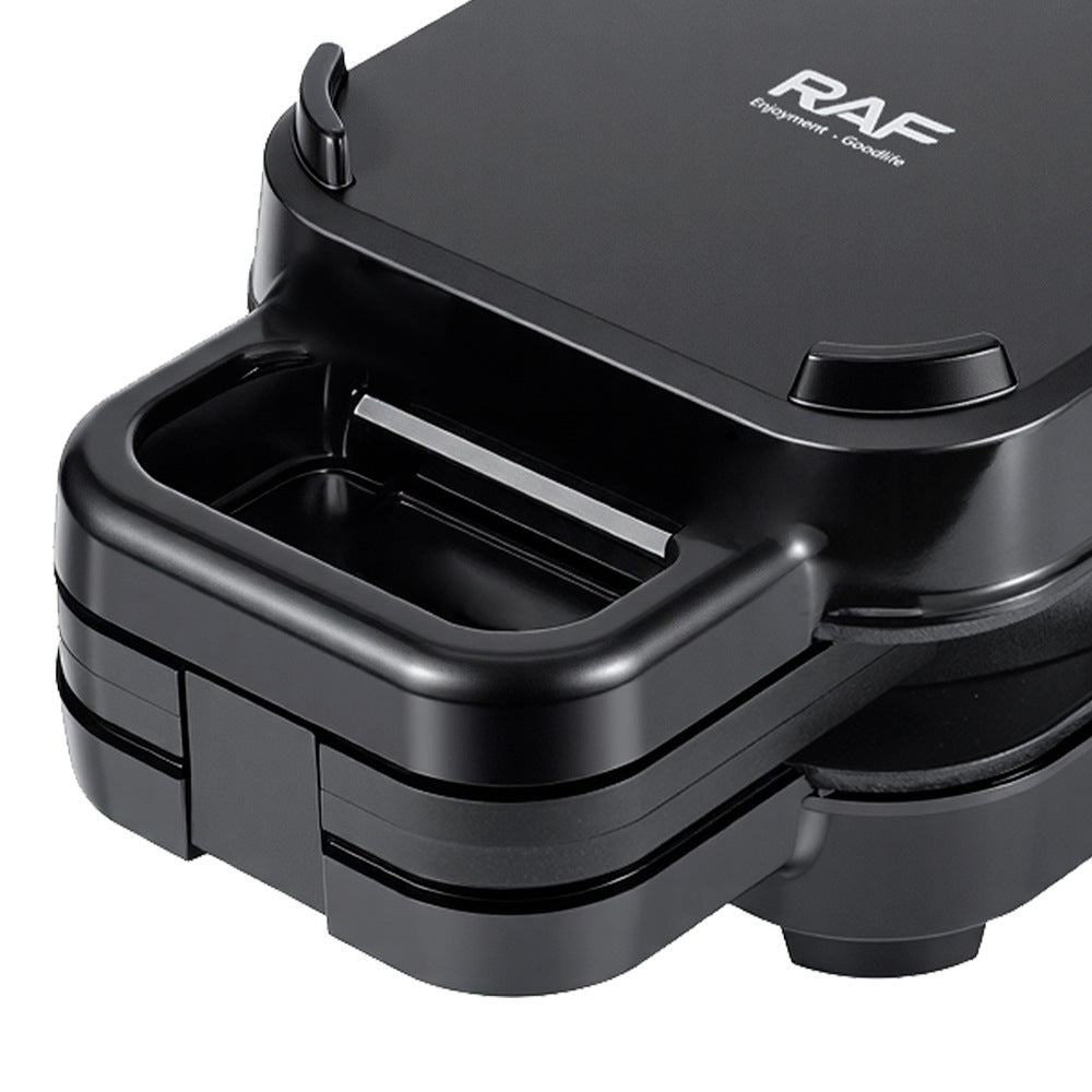 RAF European Standard Sandwich Maker Panini Maker Anti-Stick Waffle Maker Muffin Maker Baking Machine2503