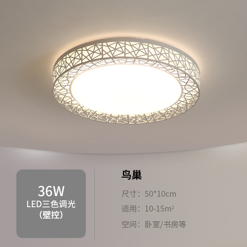 Factory Direct Sale Nordic Bedroom Ceiling Light Modern Simple Creative Geometric Master Bedroom Ceiling Lamp Zhongshan Lighting