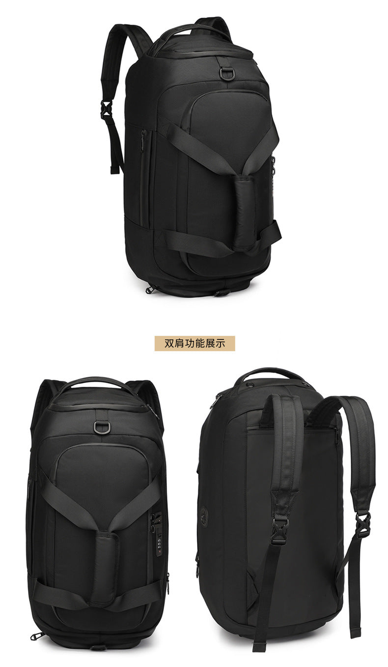 Dry Wet Separation Travel Gym Bag Men Large Capacity Handheld Shoulder Bag Multifunctional Sports Outdoor Travel Bag