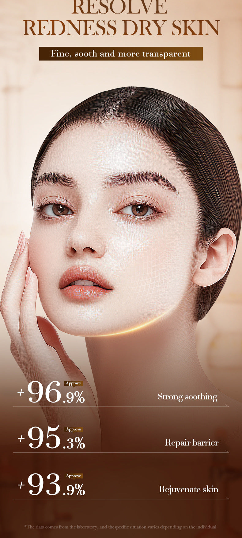 Hyaluronic Acid Hydrating Moisturizing Serum SADOER Skin rejuvenation and moisturizing essence liquid cross-border wholesale