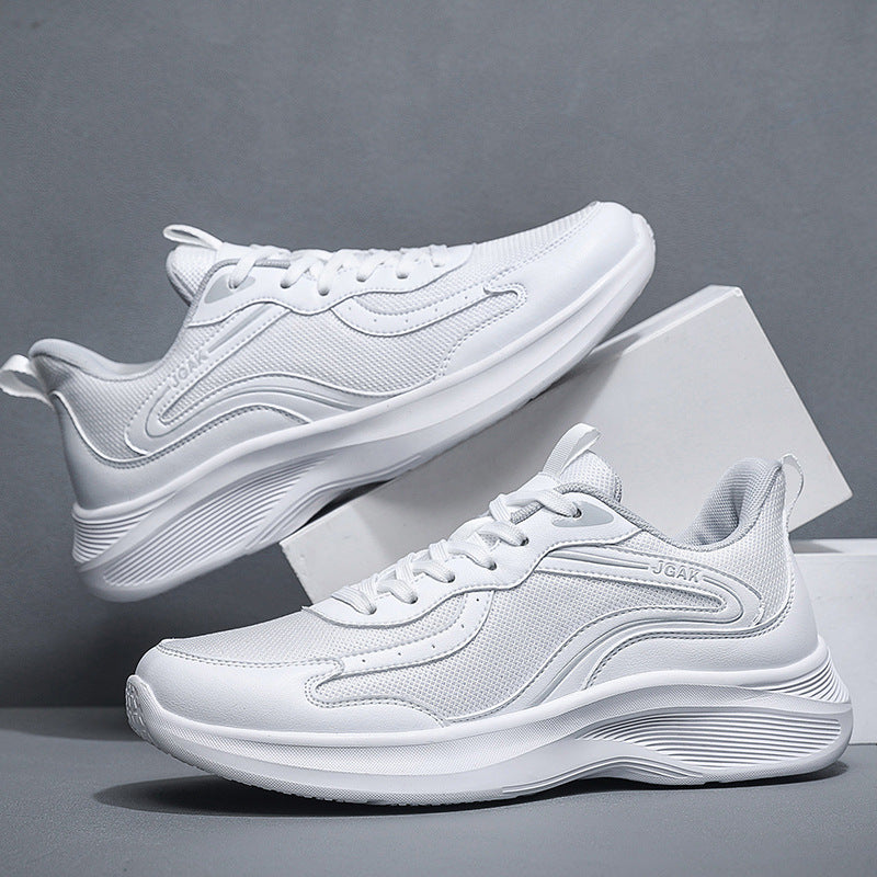 Autumn Oversized Casual Fashion Sports Shoes for Men Breathable Mesh Lightweight Running Shoes Commuting Travel Shoes
