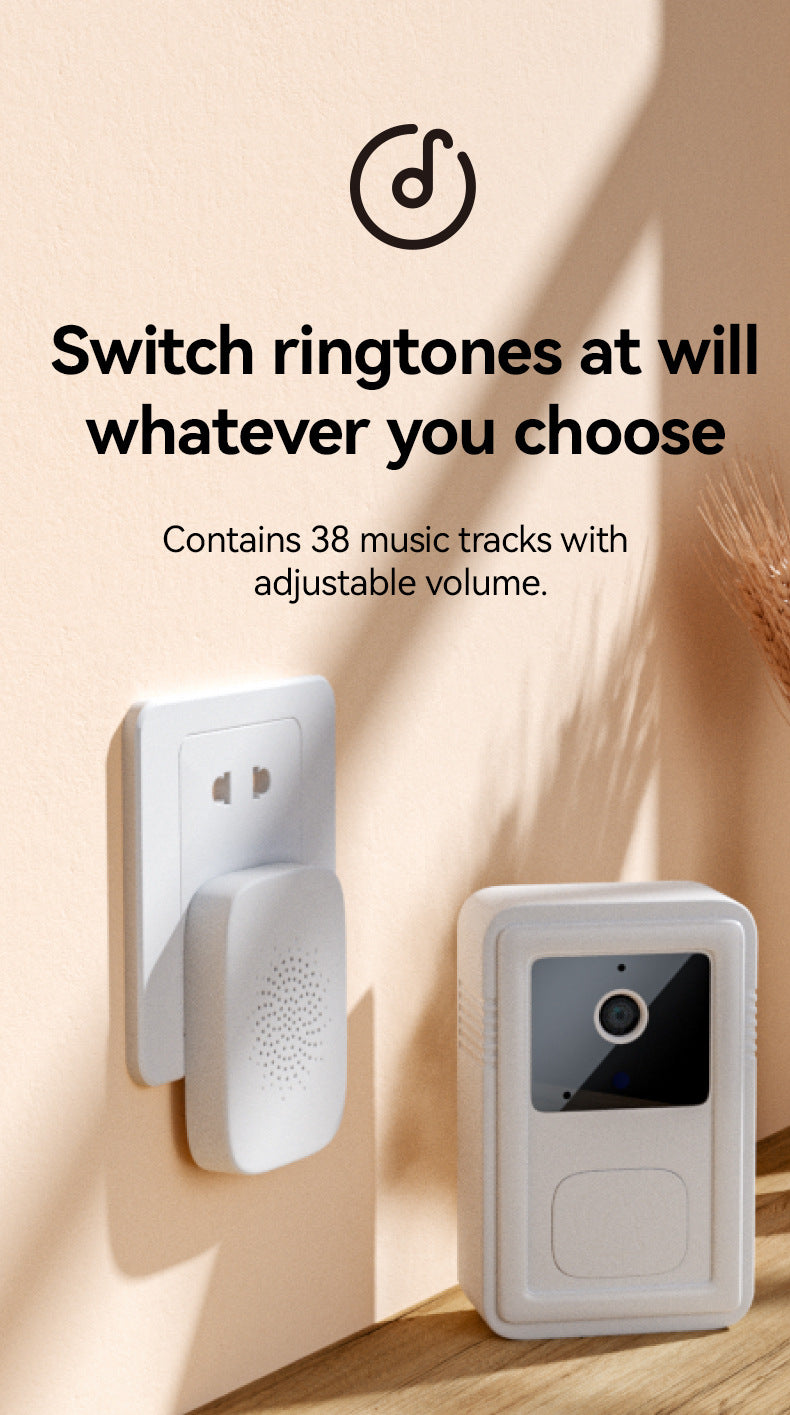 M9Intelligent visual doorbell WiFi Wireless HD Smart Home Intercom Bell Intelligent Security