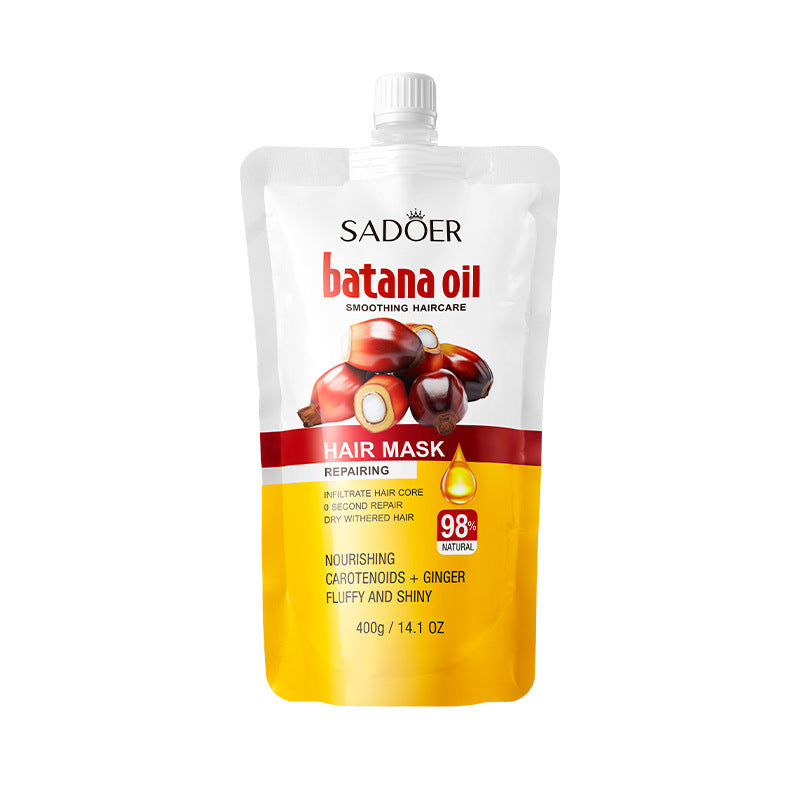 Batahana Nourishing Hair Mask SADOER Soothing and Moisturizing Conditioner Sachet Cross-Border Wholesale