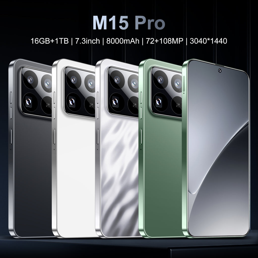 Popular M15 Pro Android Smartphone16+1T Factory Direct Sales Mobile Phone Available