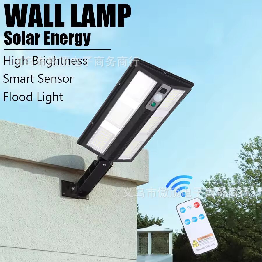 New outdoor solar street light home lighting waterproof garden courtyard light LED Street light with remote control