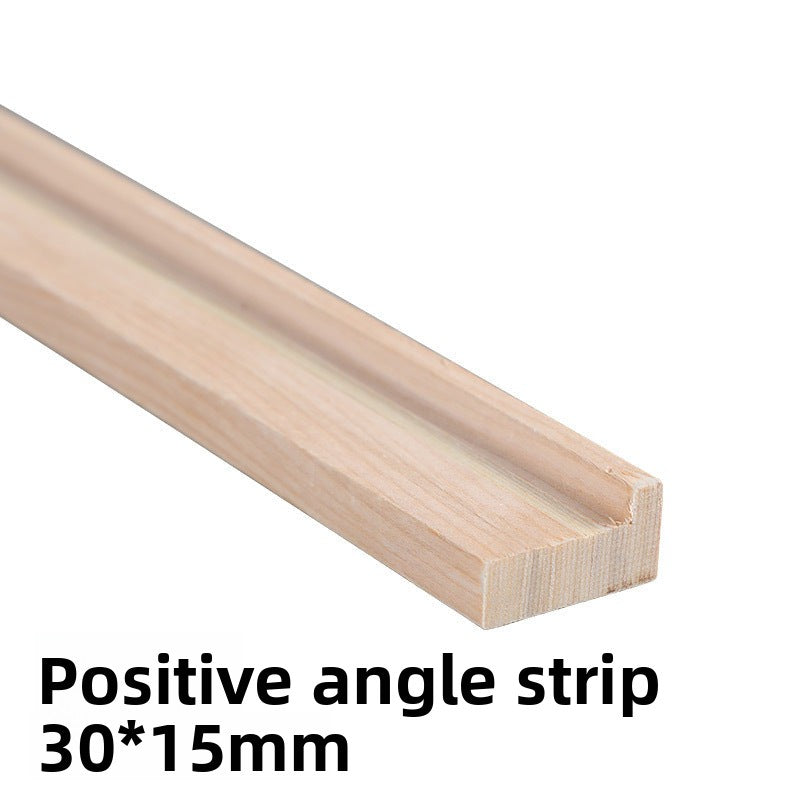 Corner trim for living room, edge protection for wall corners, anti-collision protective strip, decorative trim for doorway, solid wood corner guard strip