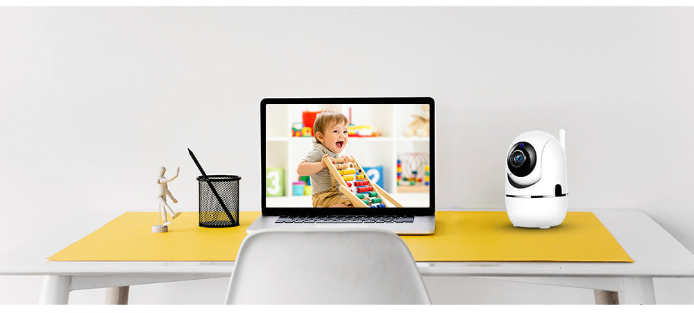 HD Smart Camera Minion Gimbal Remote Shaking Head Camera Home Wireless WiFi Monitor