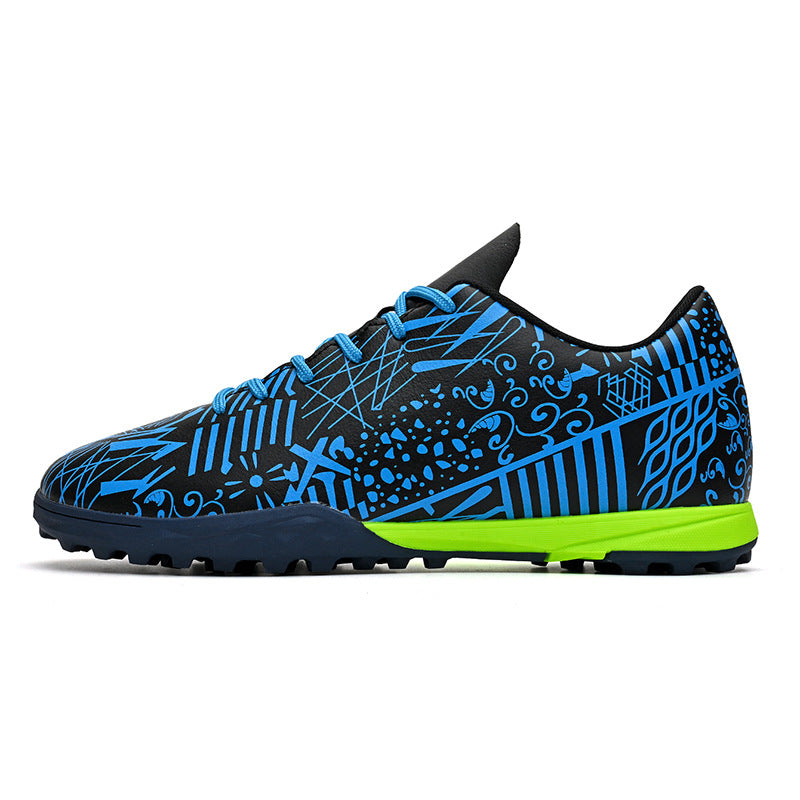 New Men's Football Shoes Low-Cut Long Spikes Broken Spikes Youth Student Professional Training Sports Shoes
