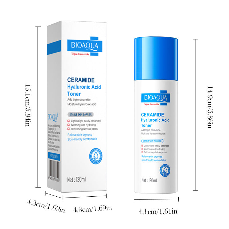 BIOAOUA Ceramide Hyaluronic Acid Moisturizing Toner Tightening Moisturizing Water  Wholesale