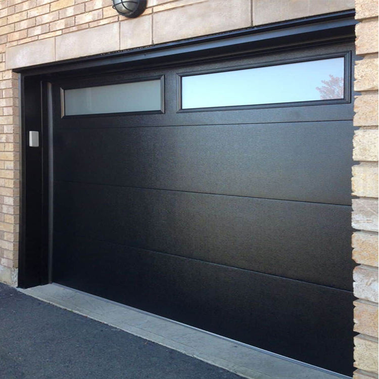 Modern Industrial Overhead Garage Door Motor Automatic Aluminum Glass Garage Door for Homes