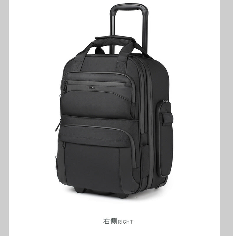 Trolley Travel Bag Business Boarding Bag Large Capacity Waterproof Oxford Cloth Multifunctional Handheld Wheeled Travel Bag